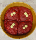 Scoopable velvet cookie
