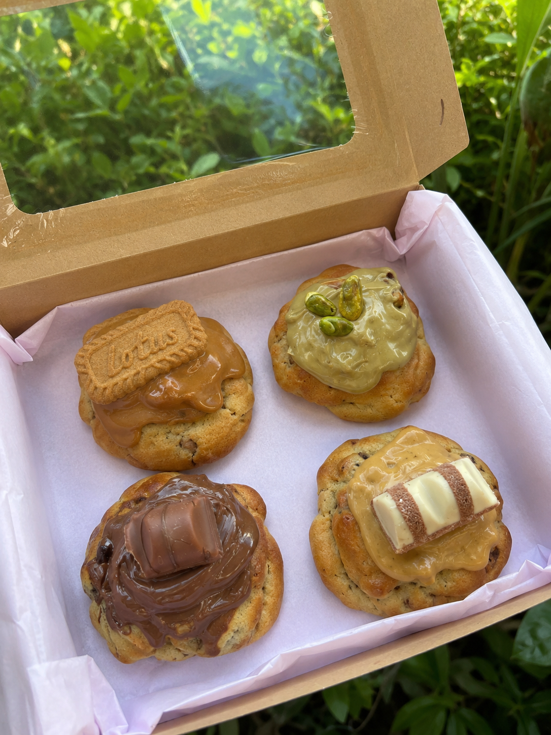 NYC Cookies nappés - Boîte de 4